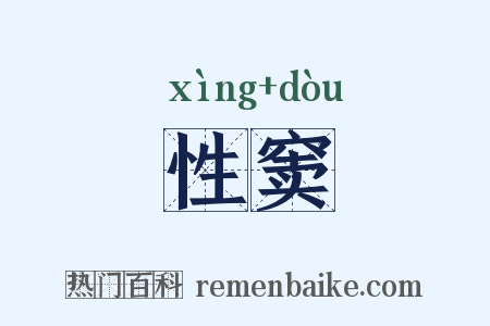 性窦是什么意思的图片